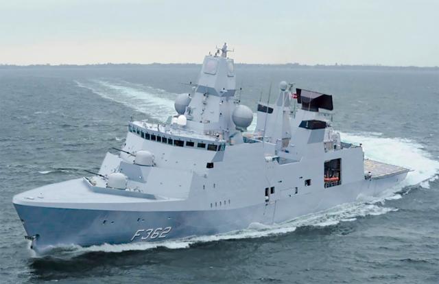 Danish frigate