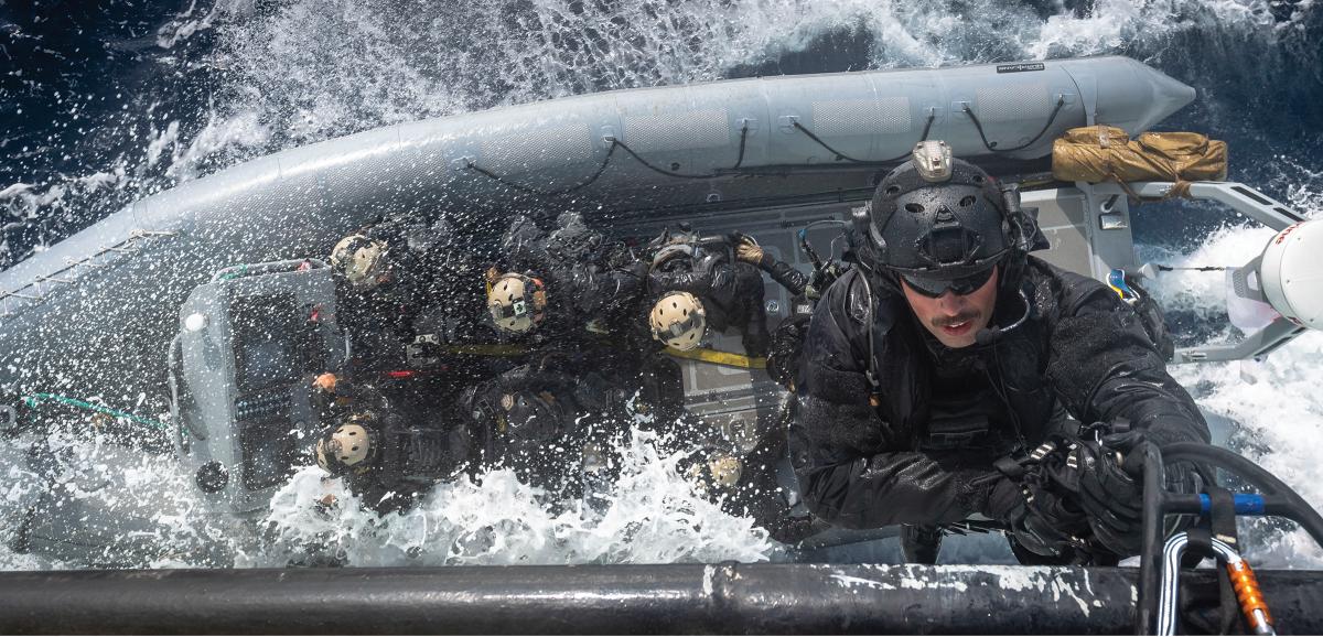 Canadian Navy boarding team