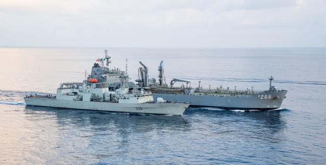 Royal Canadian Navy Halifax-class frigate HMCS Calgary