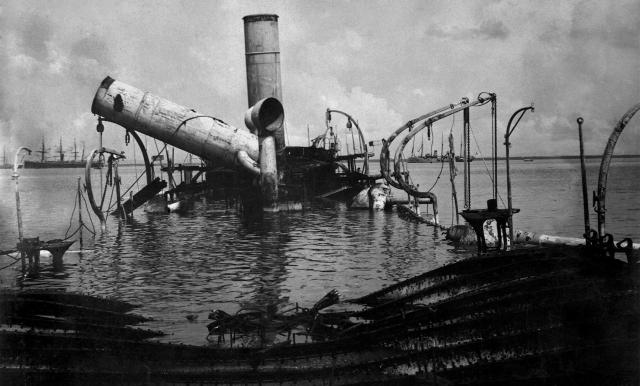 The wreck of the Spanish Pacific fleet flagship Reina Cristina