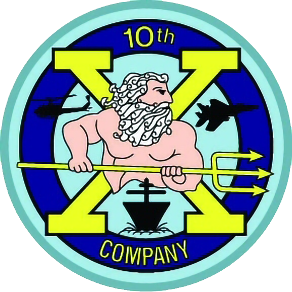 U.S. Naval Academy Brigade of Midshipmen 10th Company Logo