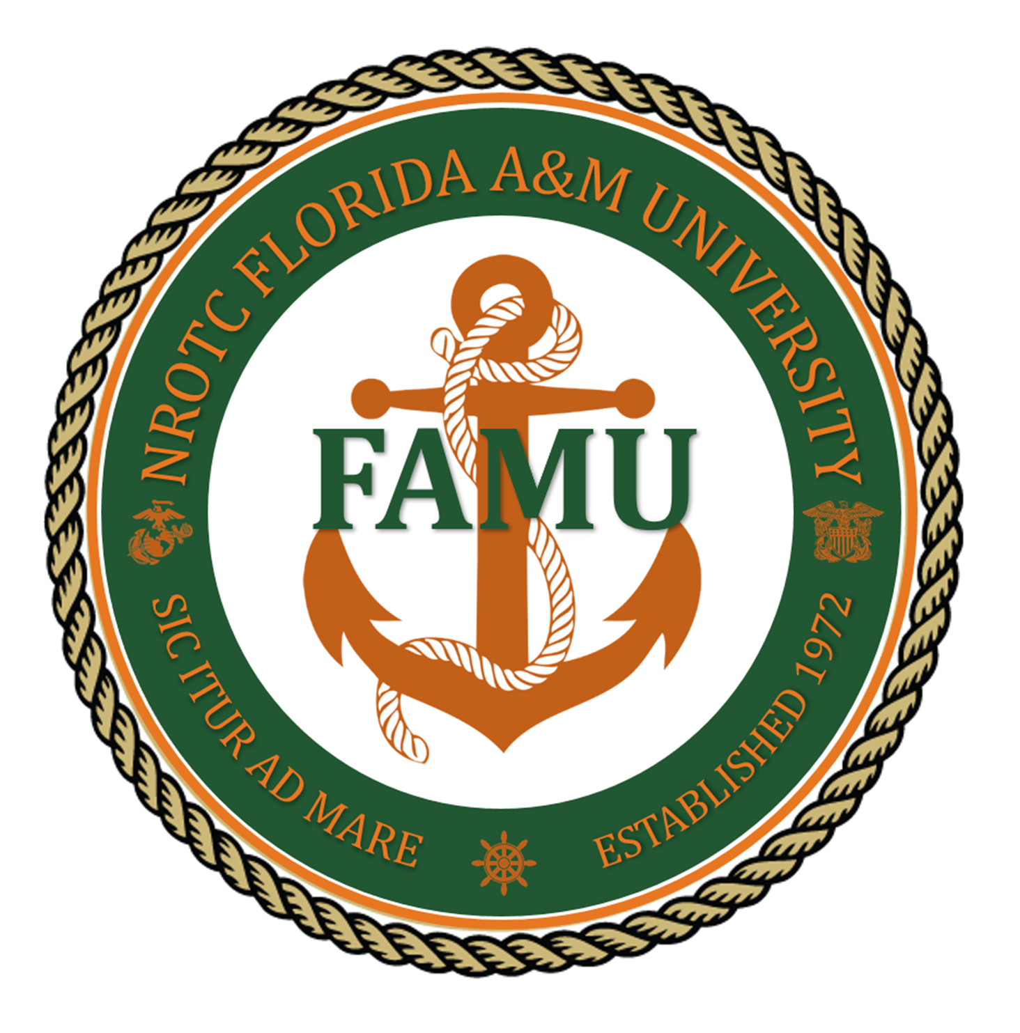 Florida A&M University NROTC Logo